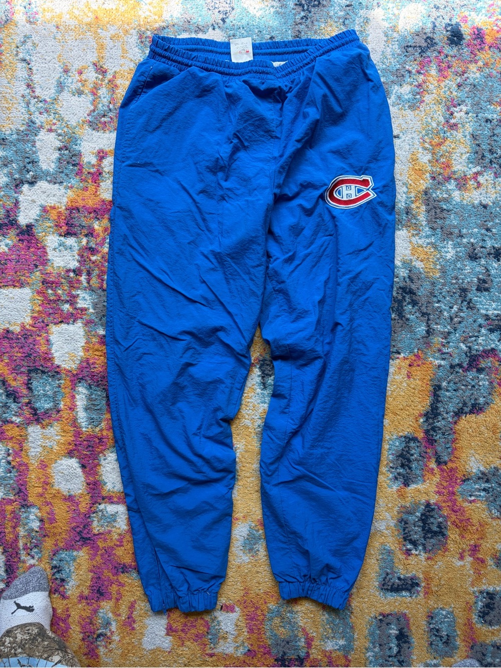 Vintage Montreal Canadians track Pants